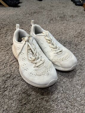 APL Cream Knit Slip-On Sneakers